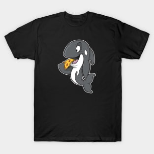 An Orca eating A Slice OF Pizza T-Shirt